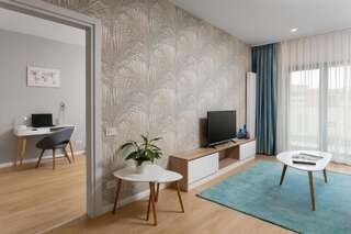Отель Athina Suites Hotel Бухарест Двухместный номер с 1 кроватью и балконом-10